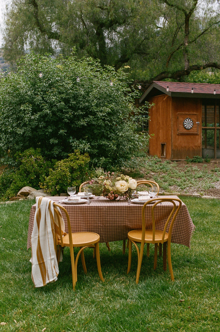 HUDSON PLAID - Sienna Napkins Heather Taylor Home simple HUDSON PLAID - Sienna Napkins Bonjour Fete - Party Supplies