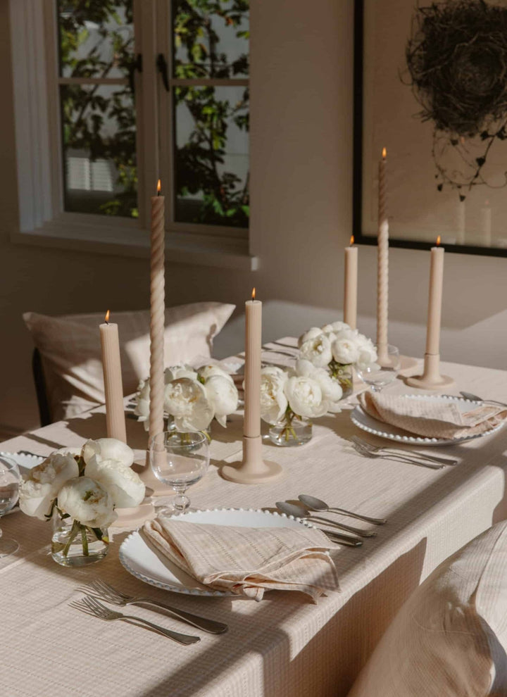 Soho Cream Tablecloth