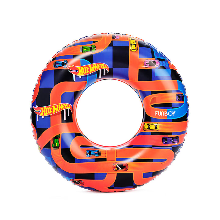 Hot Wheels Racetrack Kids Pool Tube Float