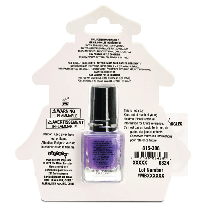 Halloween Nail Polish and Ring Set