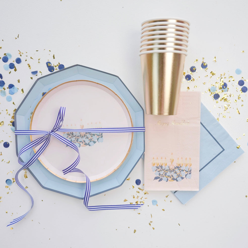 HANUKKAH PARTY KIT Bonjour Fête  Hanukkah HANUKKAH PARTY KIT Bonjour Fete - Party Supplies