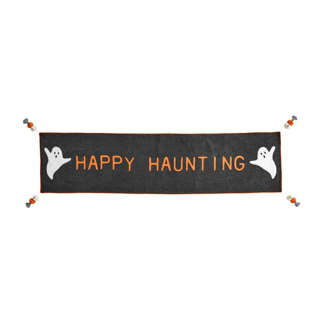 HAPPY HAUNTING TABLE RUNNER Mud Pie Bonjour Fete - Party Supplies