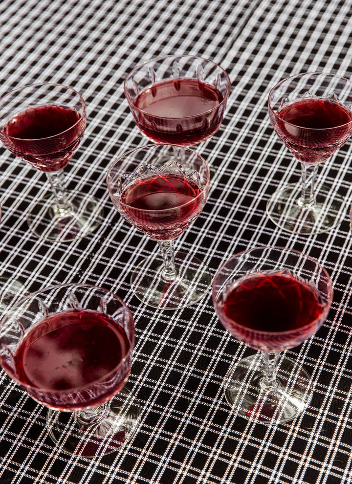 HARRISON PLAID - Black Tablecloth Heather Taylor Home HARRISON PLAID - Black Tablecloth Bonjour Fete - Party Supplies