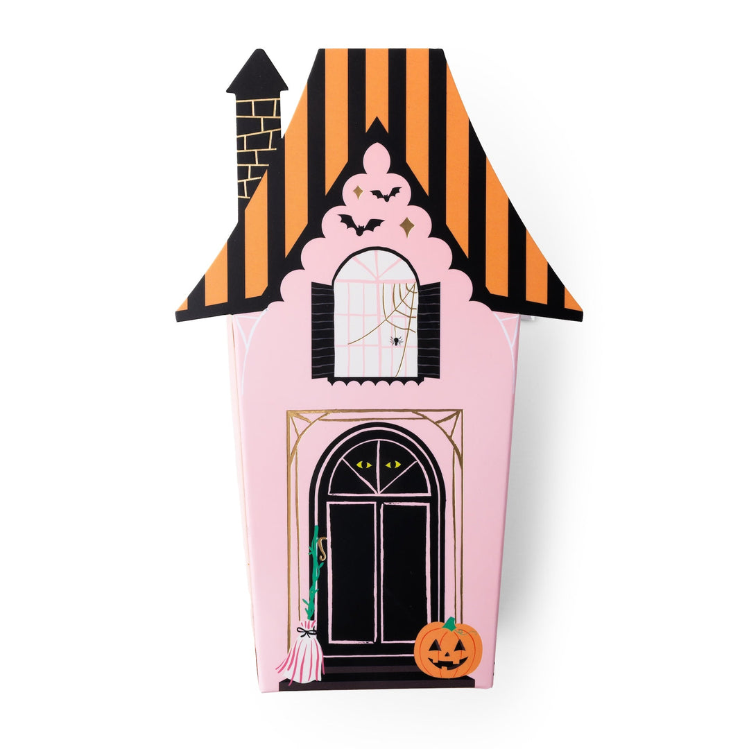 Haunted house treat boxes for a Halloween party favor