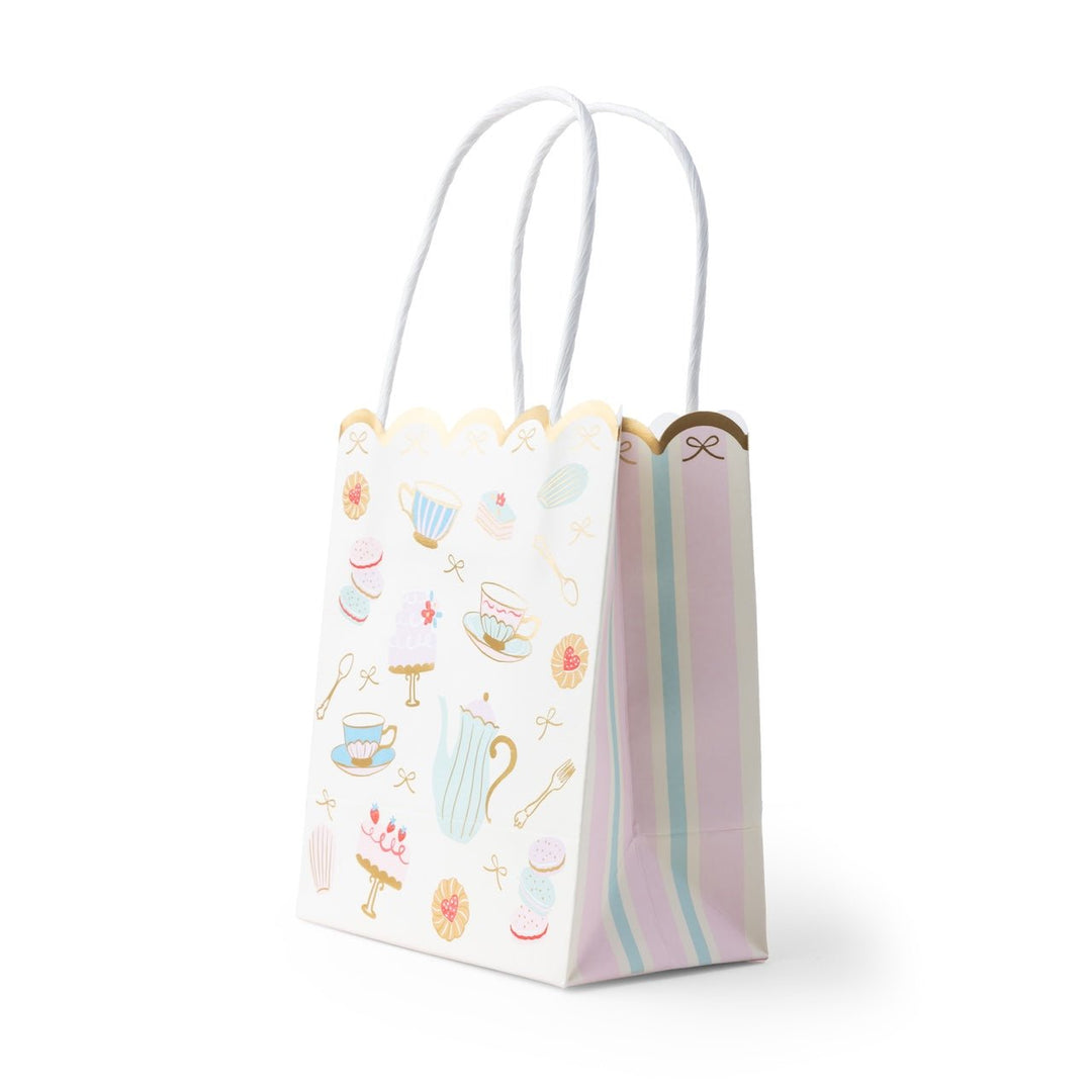 Tea Party Icon Favor Bag