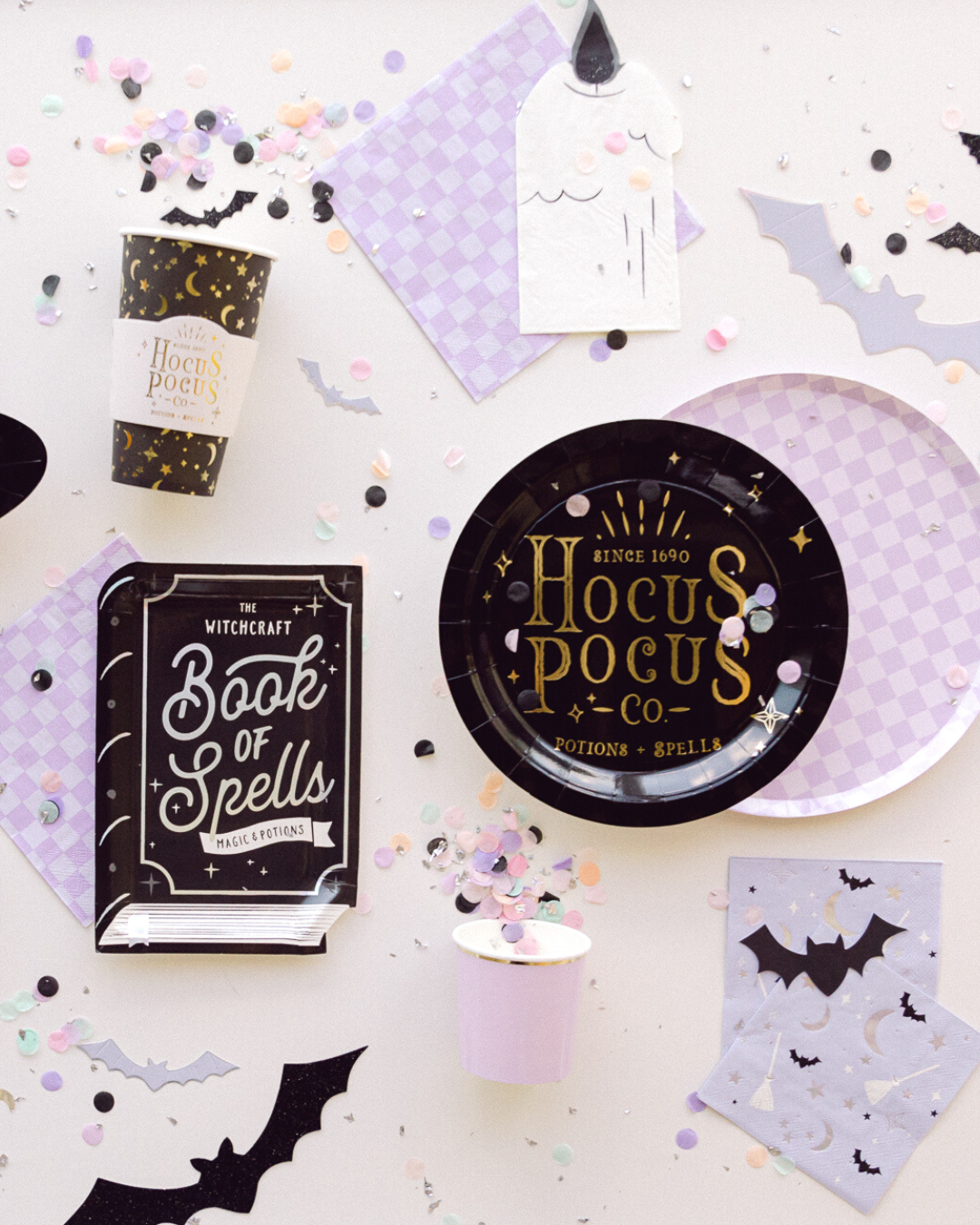 Hocus Pocus Themed Hallowen Party Supplies