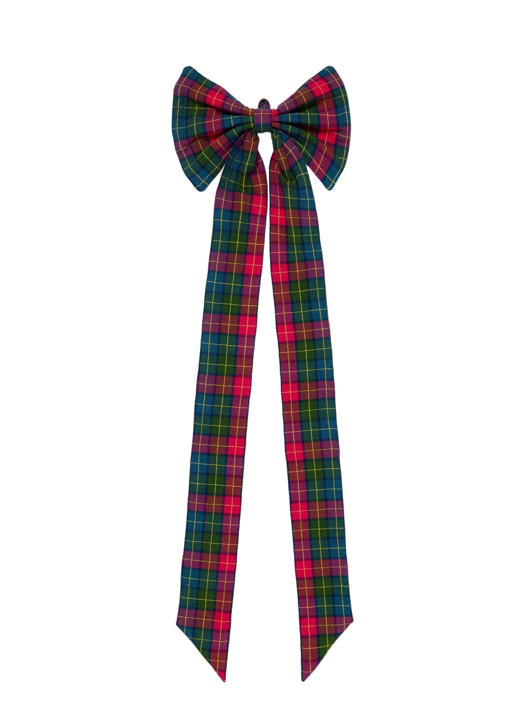 HOLLY PLAID - Multi Fabric Bow Heather Taylor Home simple HOLLY PLAID - Multi Fabric Bow Bonjour Fete - Party Supplies