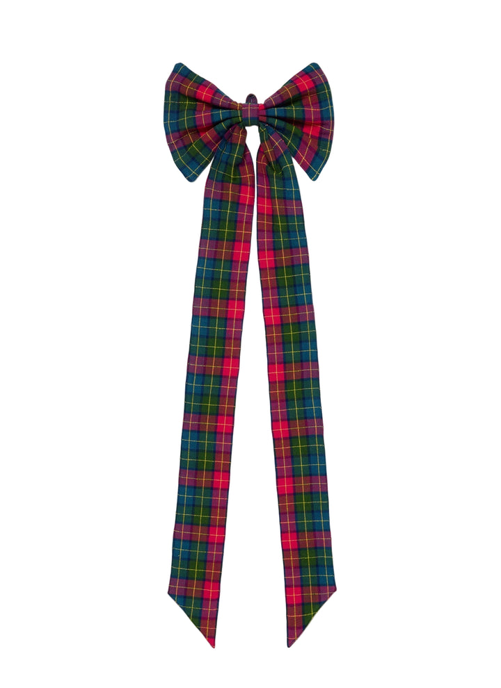 HOLLY PLAID - Multi Fabric Bow Heather Taylor Home simple HOLLY PLAID - Multi Fabric Bow Bonjour Fete - Party Supplies