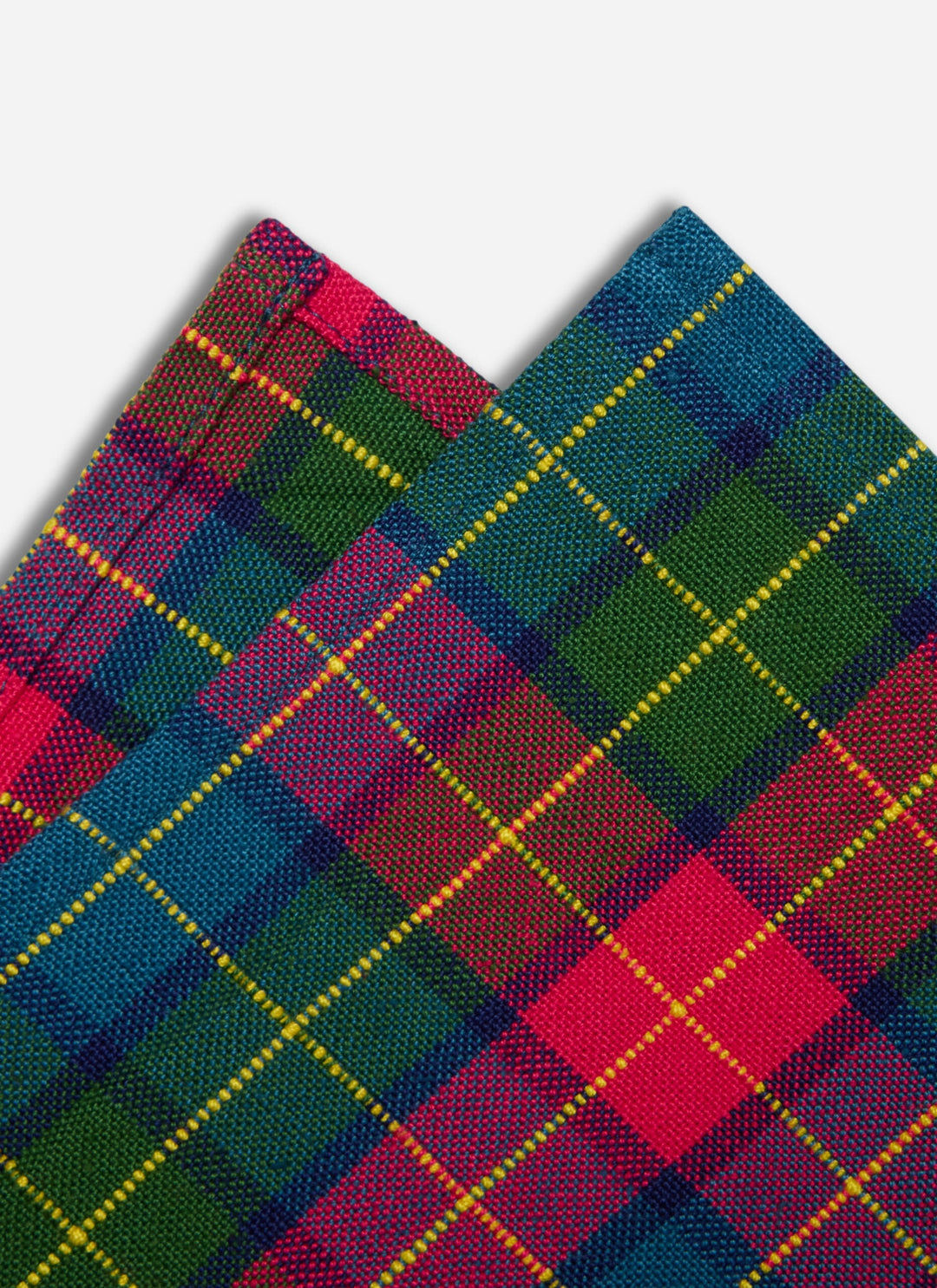 HOLLY PLAID -  Multi Color Napkins Heather Taylor Home simple HOLLY PLAID -  Multi Color Napkins Bonjour Fete - Party Supplies