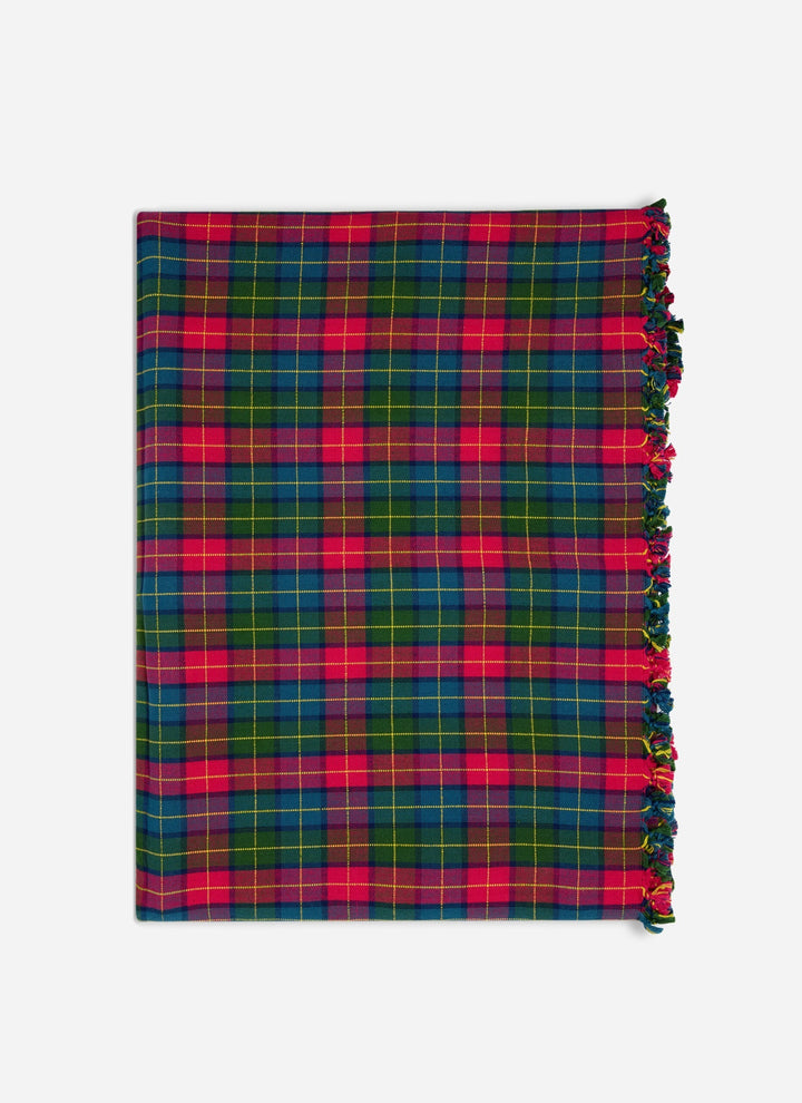 HOLLY PLAID - Multi Tablecloth Heather Taylor Home variable Large HOLLY PLAID - Multi Tablecloth Bonjour Fete - Party Supplies