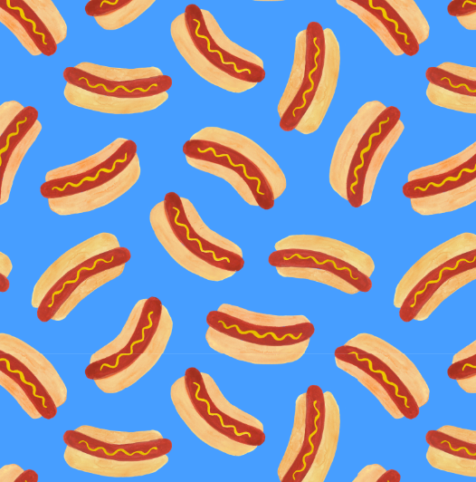 Hot Diggity Dog Collar - Bonjour Fête 