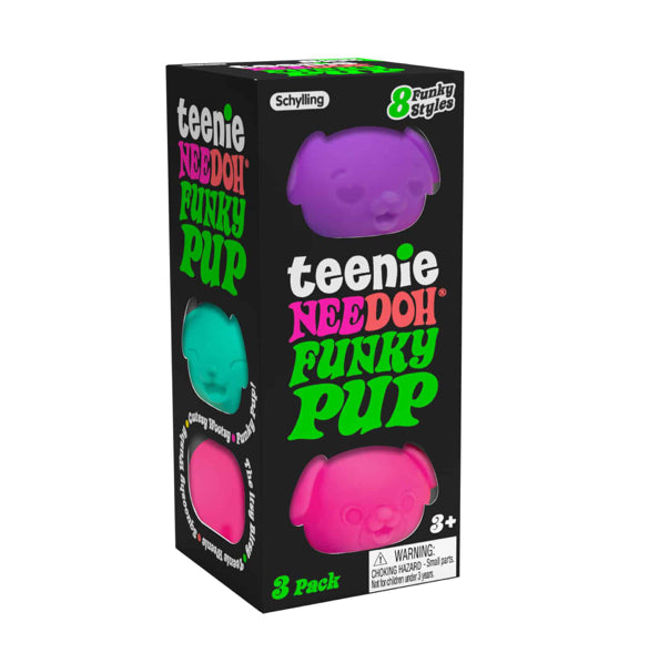 Teenie Funky Pups Nee Doh Set Bonjour Fete Party Supplies Toys