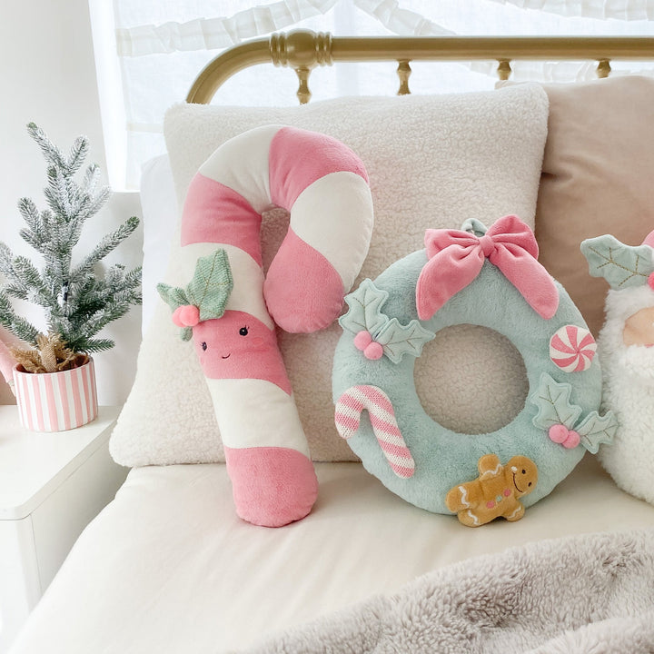 Candy Cane  - Pink MON AMI WINTERY PLUSH TOYS Candy Cane  - Pink Bonjour Fete - Party Supplies