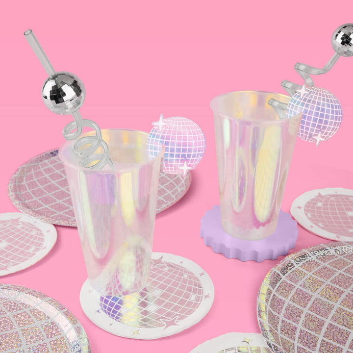 Disco Drink Markers - 8 drink markers - Bonjour Fête 