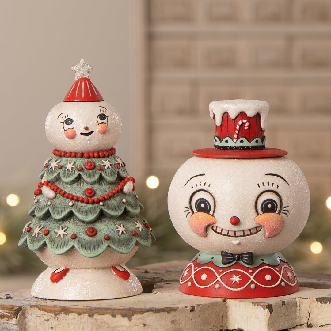 Frosty Treena Jolly Jar Bethany Lowe Designs, Inc. Frosty Treena Jolly Jar Bonjour Fete - Party Supplies