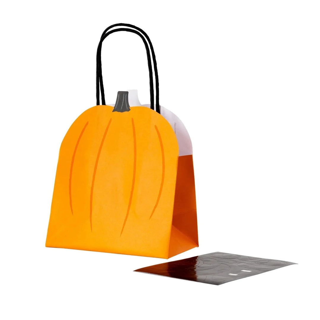 Jack-O-Lantern Treat Bags Bonjour Fete Party Supplies Halloween Party Favors & Boo Baskets