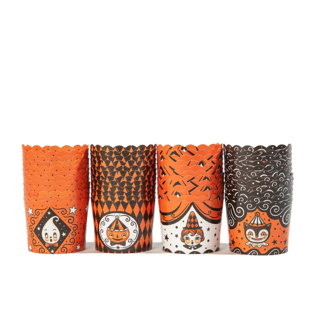 JOHANNA PARKER CARNIVAL COTTAGE BAKING CUPS Bonjour Fete - Party Supplies Vintage Halloween