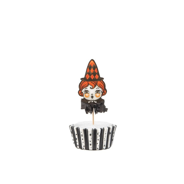 Johanna Parker Carnival Cottage Cupcake Kit Bonjour Fete Party Supplies Vintage Halloween