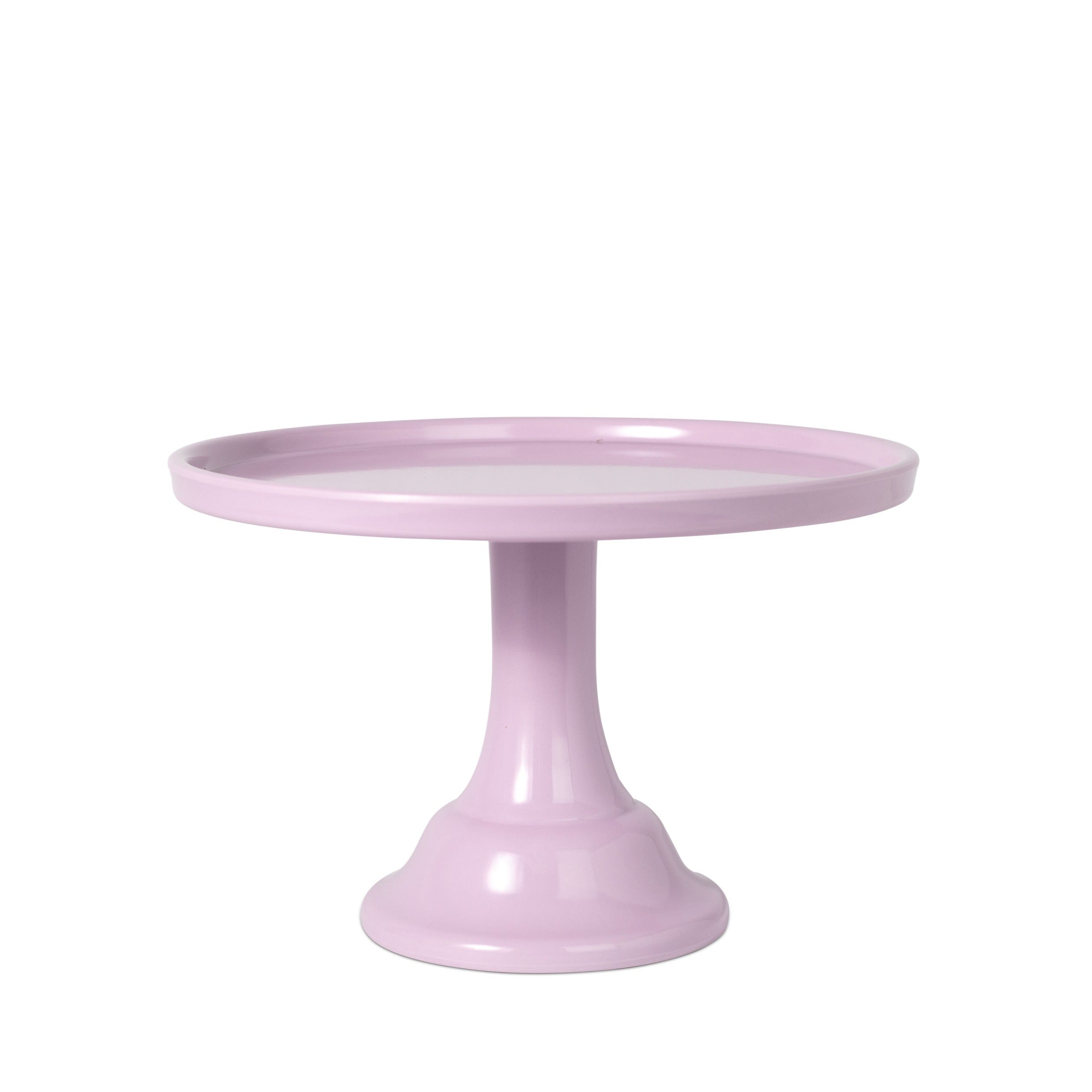 Lilac Purple Melamine Cake Stand-Small - Thumbnail 4