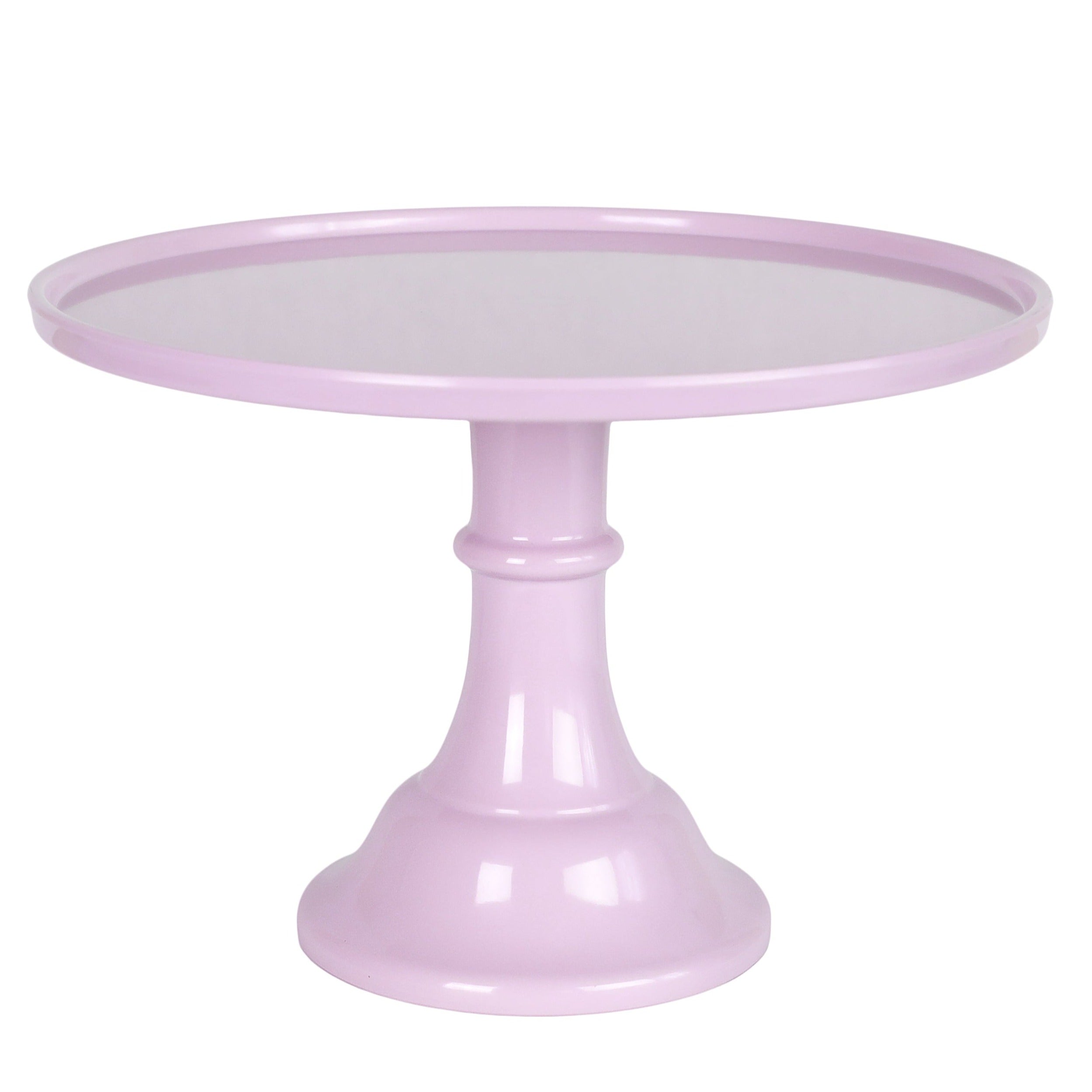 Large Lilac Purple Melamine Cake Stand