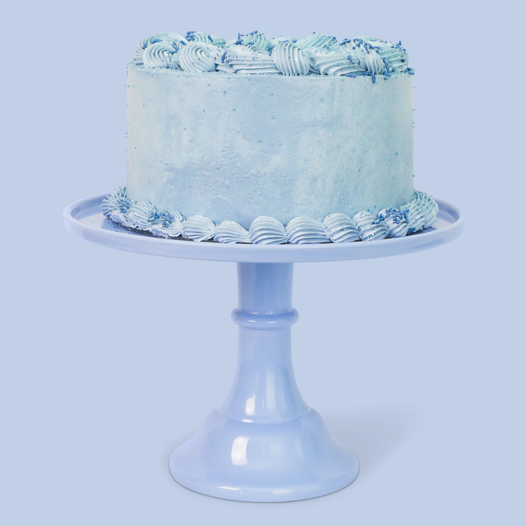 Large Wedgewood Blue Melamine Cake Stand Bonjour Fete Party Supplies Easter Baking