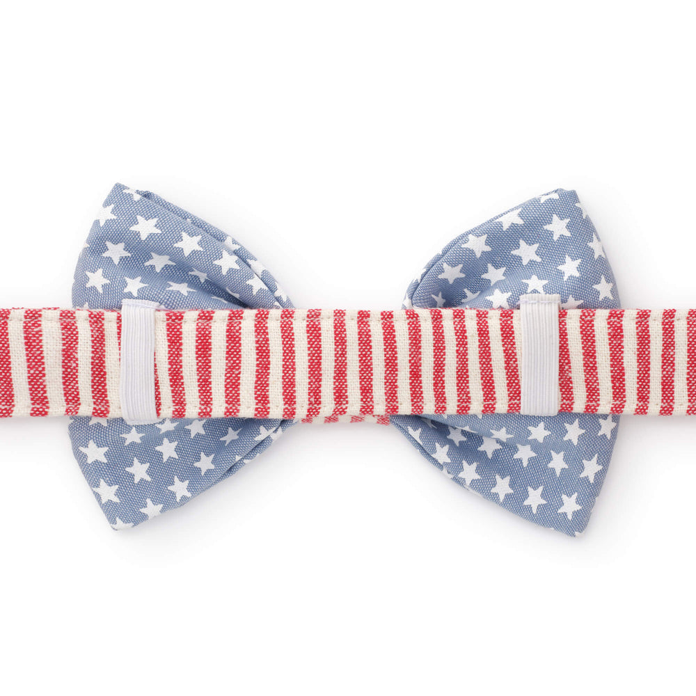 Stars and Stripes Bow Tie Collar - Bonjour Fête 