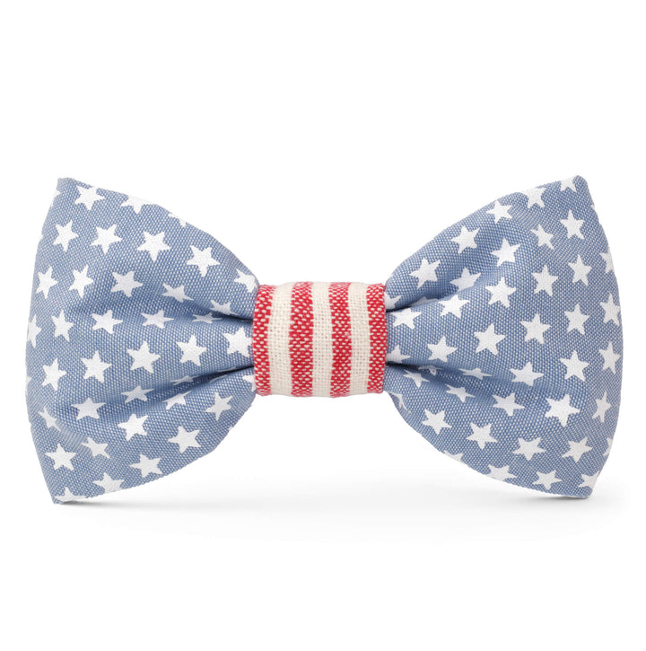 Stars and Stripes Dog Bow Tie - Bonjour Fête 