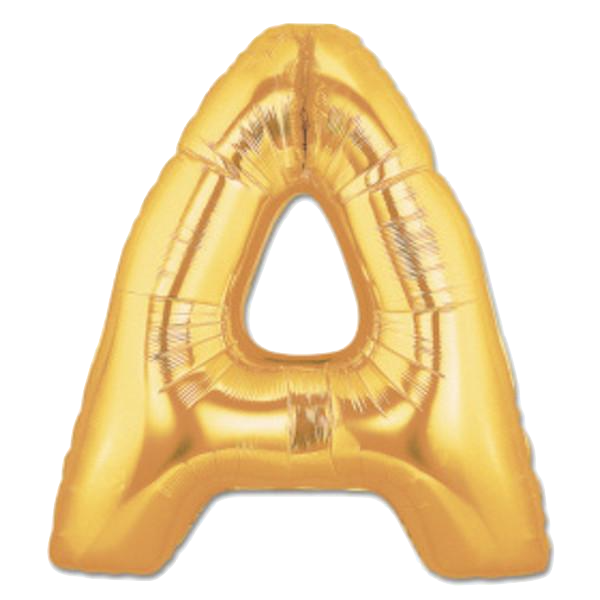 LETTER A FOIL BALLOON Northstar Balloons Balloons Bonjour Fete - Party Supplies