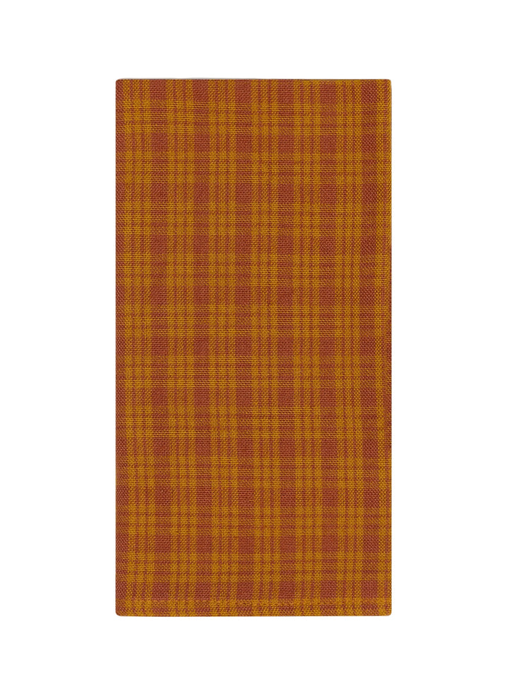 KATHERINE PLAID - Saffron Napkins Heather Taylor Home simple KATHERINE PLAID - Saffron Napkins Bonjour Fete - Party Supplies