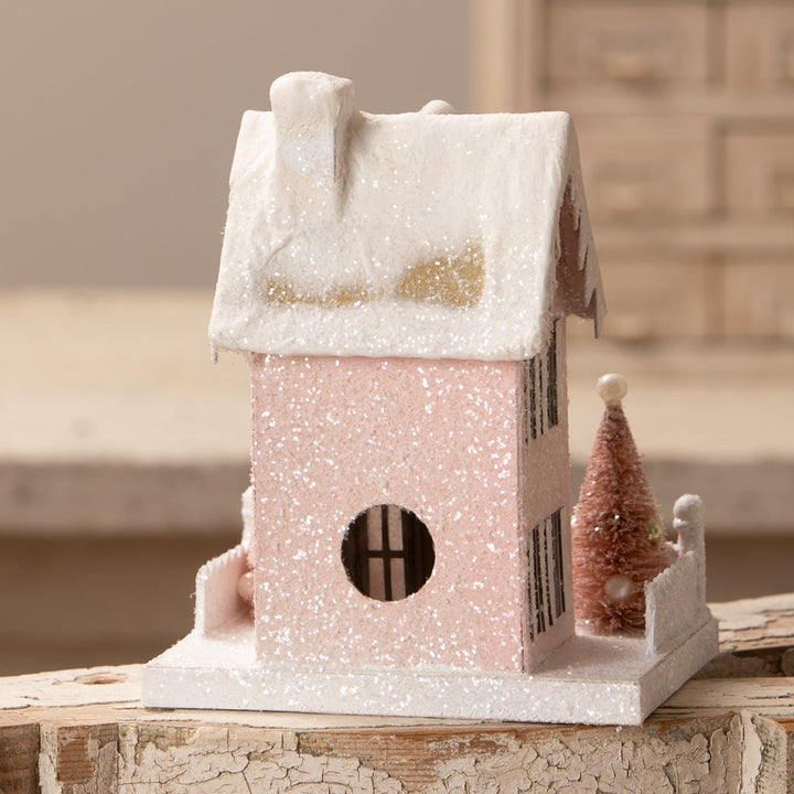 Pretty in Pink Cottage Bethany Lowe Designs, Inc. Pretty in Pink Cottage Bonjour Fete - Party Supplies