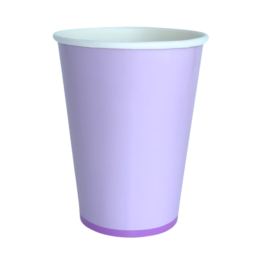 LE LILAC SIGNATURE CUPS Bonjour Fete Cups LE LILAC SIGNATURE CUPS Bonjour Fete - Party Supplies