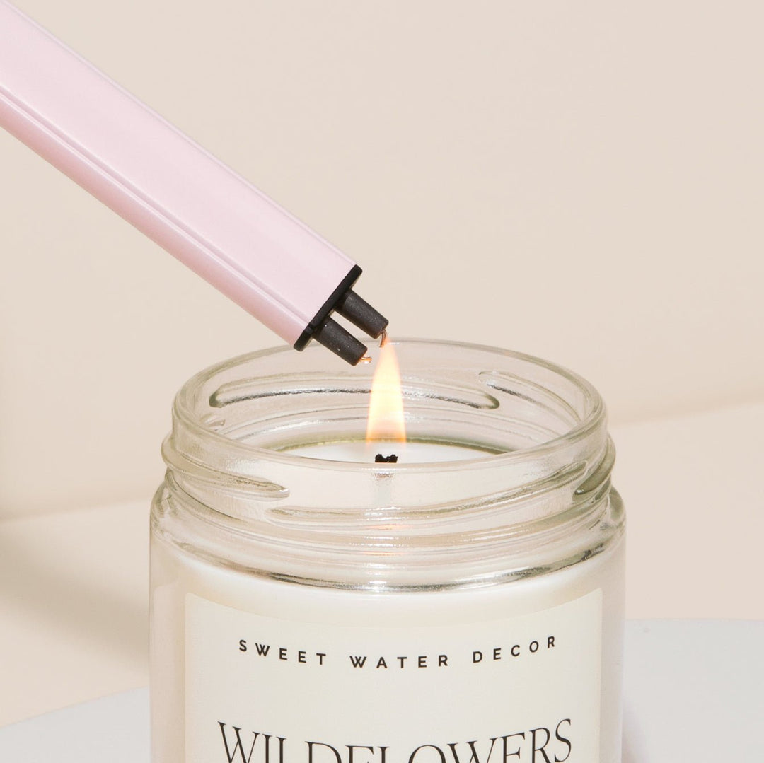 Blush Pink Electric Lighter Sweet Water Decor Lighters Blush Pink Electric Lighter Bonjour Fete - Party Supplies