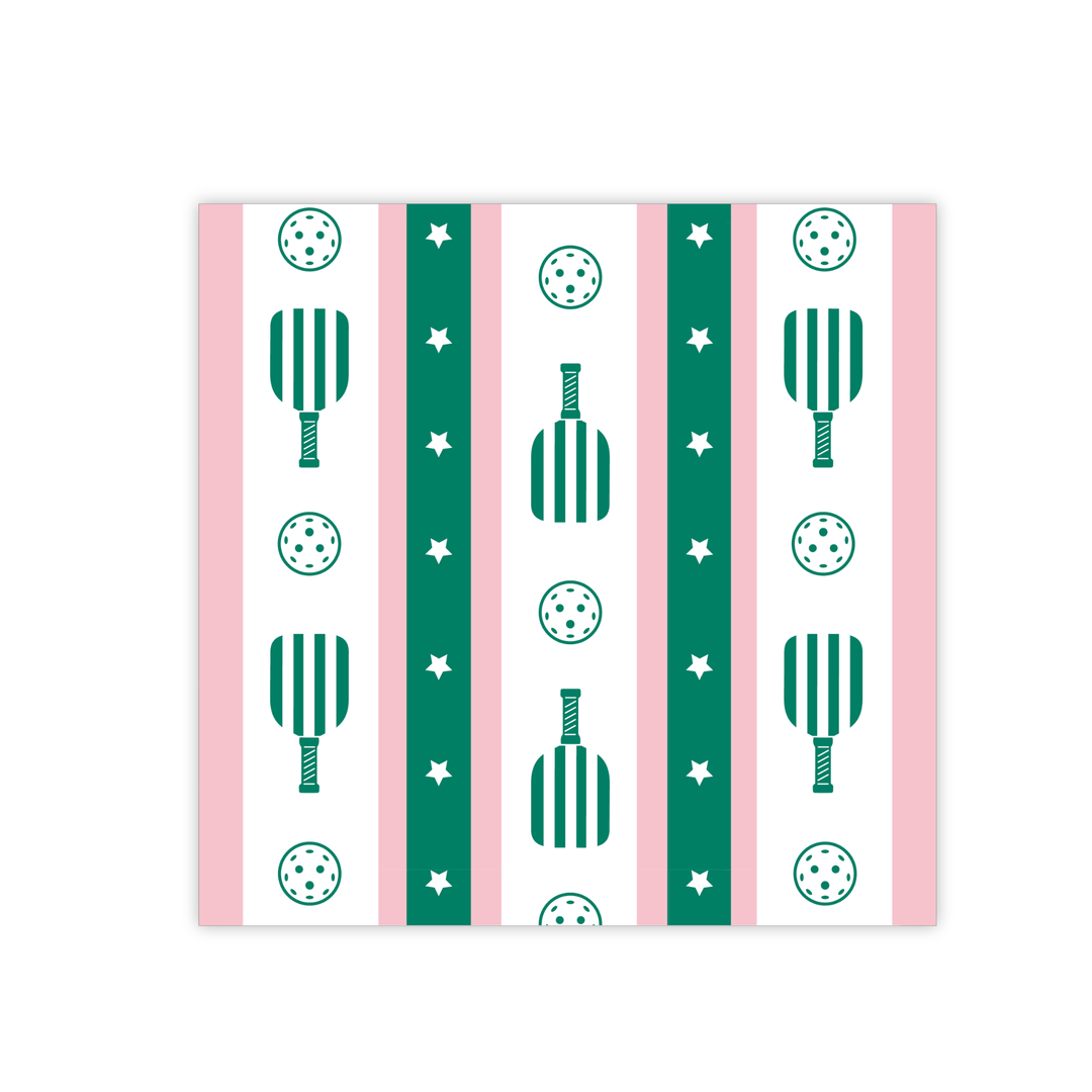 LE PICKLEBALL LARGE NAPKINS Bonjour Fete Napkins LE PICKLEBALL LARGE NAPKINS Bonjour Fete - Party Supplies