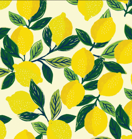 Lemon Zest Dog Bow Tie - Bonjour Fête 