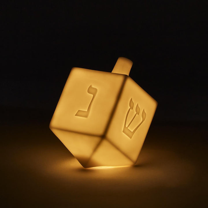 LIGHT UP DREIDEL Two's Company Bonjour Fete - Party Supplies