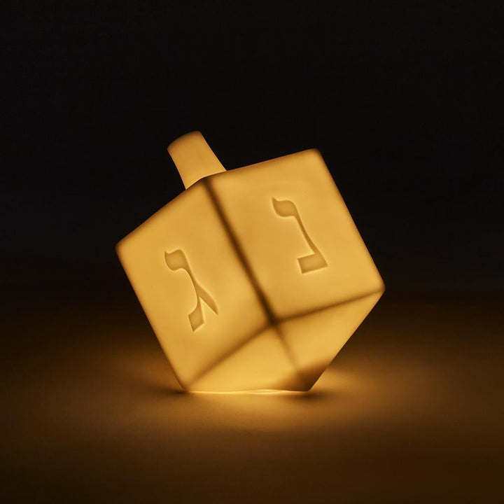 LIGHT UP DREIDEL Two's Company Bonjour Fete - Party Supplies