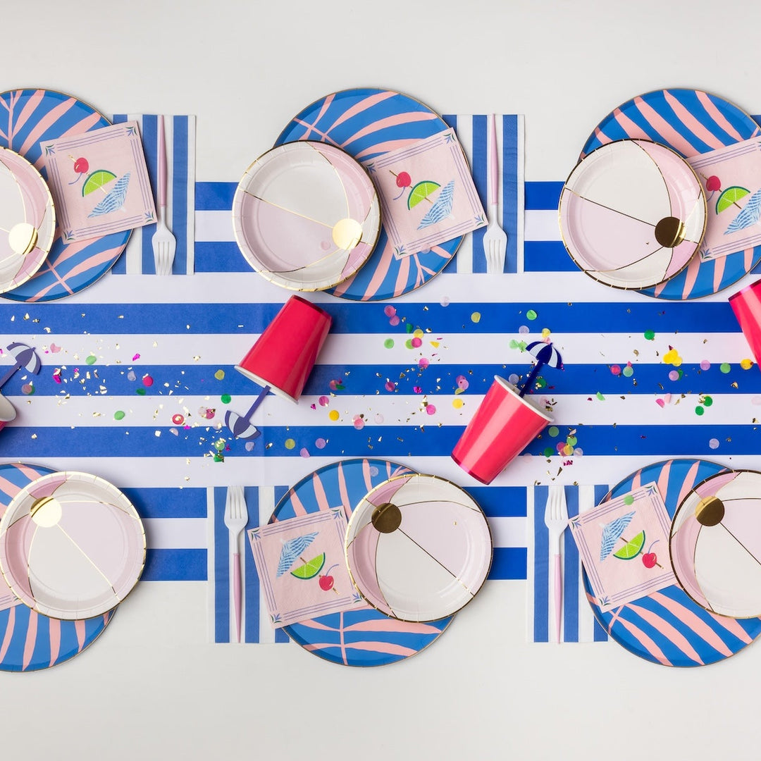 HAUTE PINK SIGNATURE CUPS Bonjour Fete Cups HAUTE PINK SIGNATURE CUPS Bonjour Fete - Party Supplies