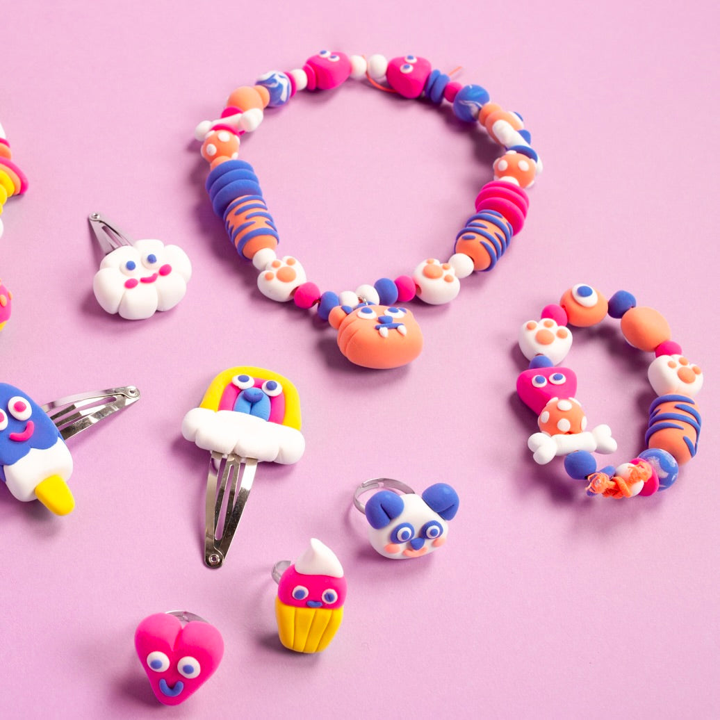 Magic Do Jewelry Kit OMY U.S. Magic Do Magic Do Jewelry Kit Bonjour Fete - Party Supplies