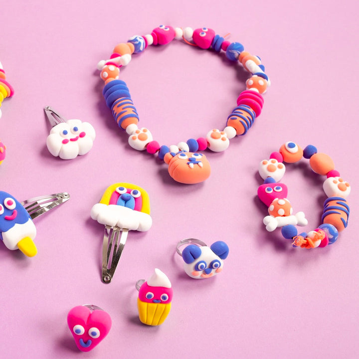 Magic Do Jewelry Kit OMY U.S. Magic Do Magic Do Jewelry Kit Bonjour Fete - Party Supplies