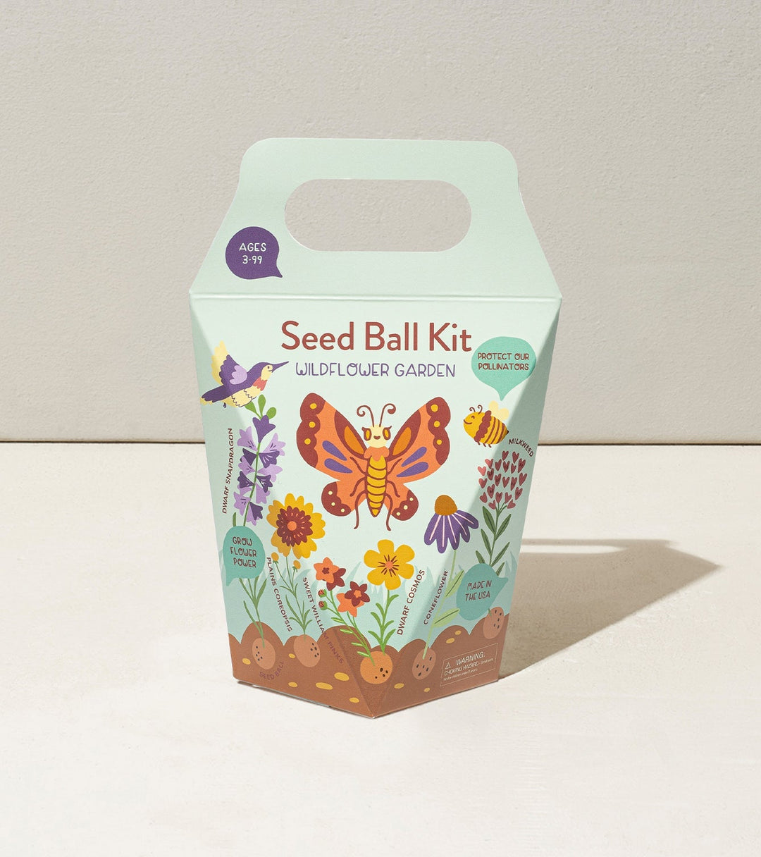 Seed Ball Kits Modern Sprout Playful Planting Pollinator Garden Seed Ball Kits Bonjour Fete - Party Supplies