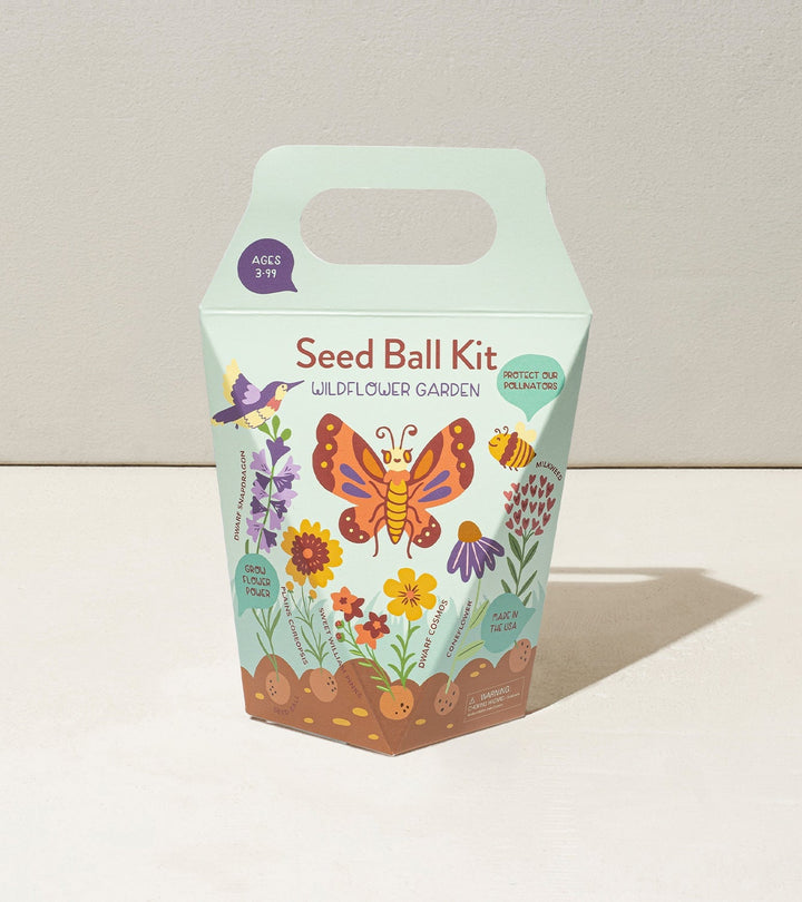 Seed Ball Kits Modern Sprout Playful Planting Pollinator Garden Seed Ball Kits Bonjour Fete - Party Supplies