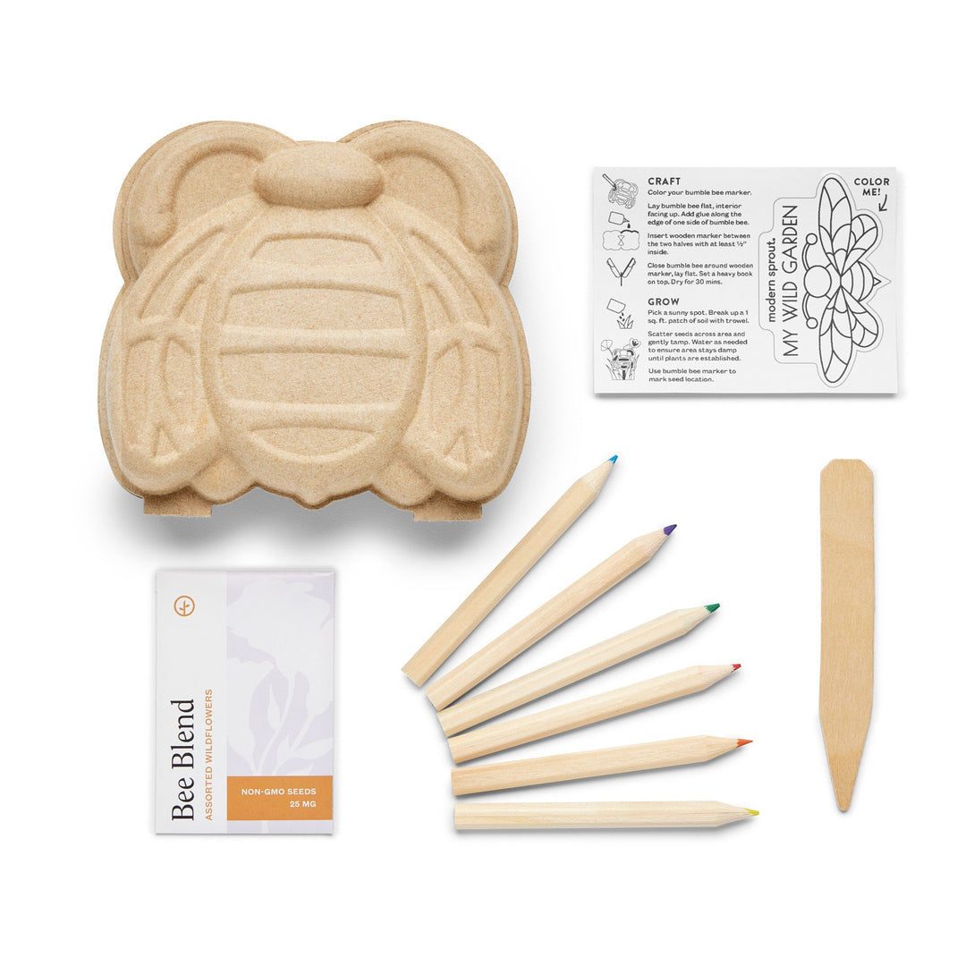 Curious Critters Garden Kits Modern Sprout Playful Planting Curious Critters Garden Kits Bonjour Fete - Party Supplies