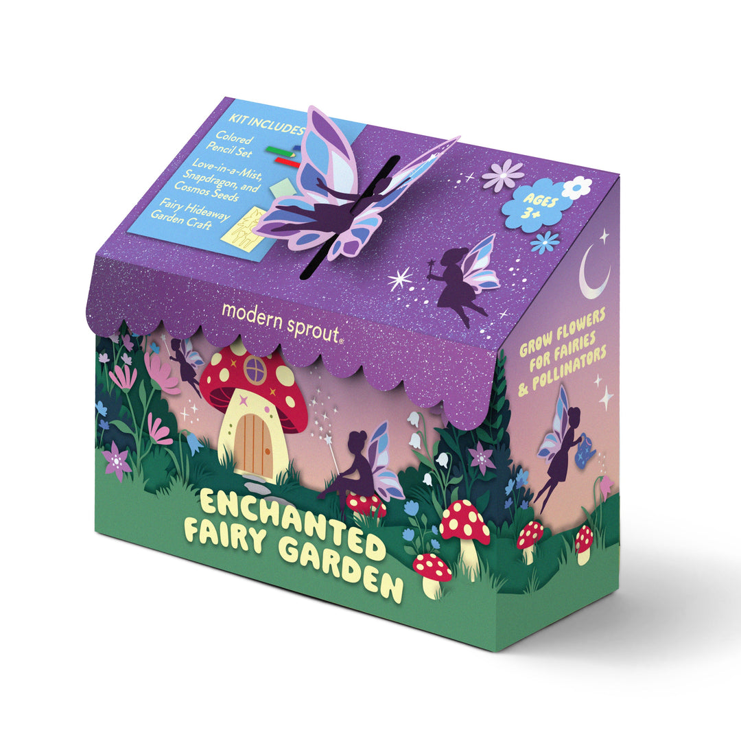 Magical Minds Garden Kits Modern Sprout Playful Planting Enchanted Fairy Garden 1pk Magical Minds Garden Kits Bonjour Fete - Party Supplies