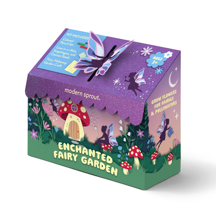 Magical Minds Garden Kits Modern Sprout Playful Planting Enchanted Fairy Garden 1pk Magical Minds Garden Kits Bonjour Fete - Party Supplies