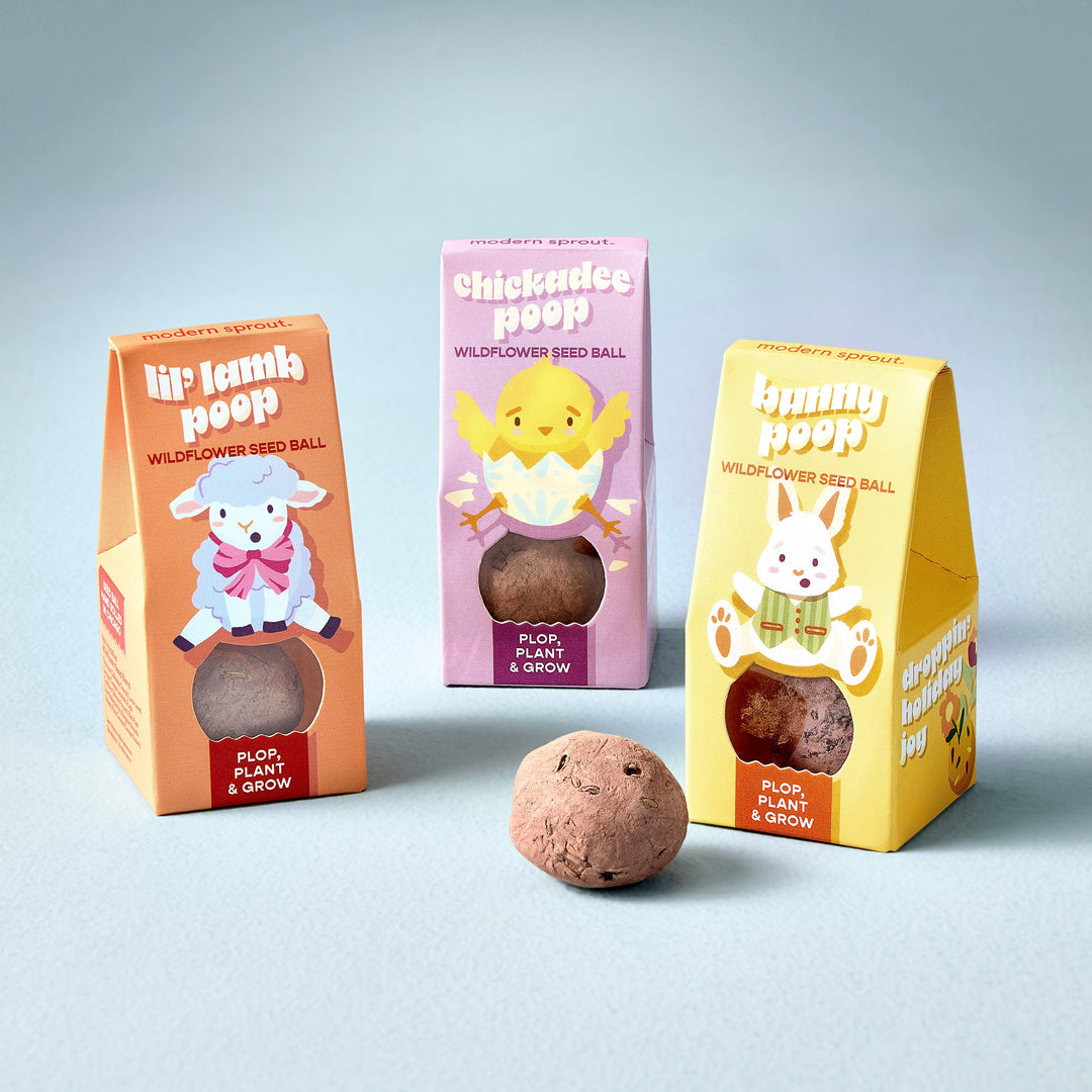 Easter Plops Modern Sprout Playful Planting Easter Plops Bonjour Fete - Party Supplies