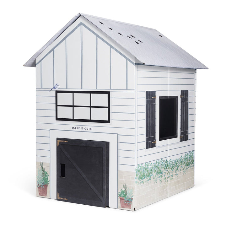 Modern Farmhouse Playhouse Make It Cute, LLC Playhouse Modern Farmhouse Playhouse Bonjour Fete - Party Supplies