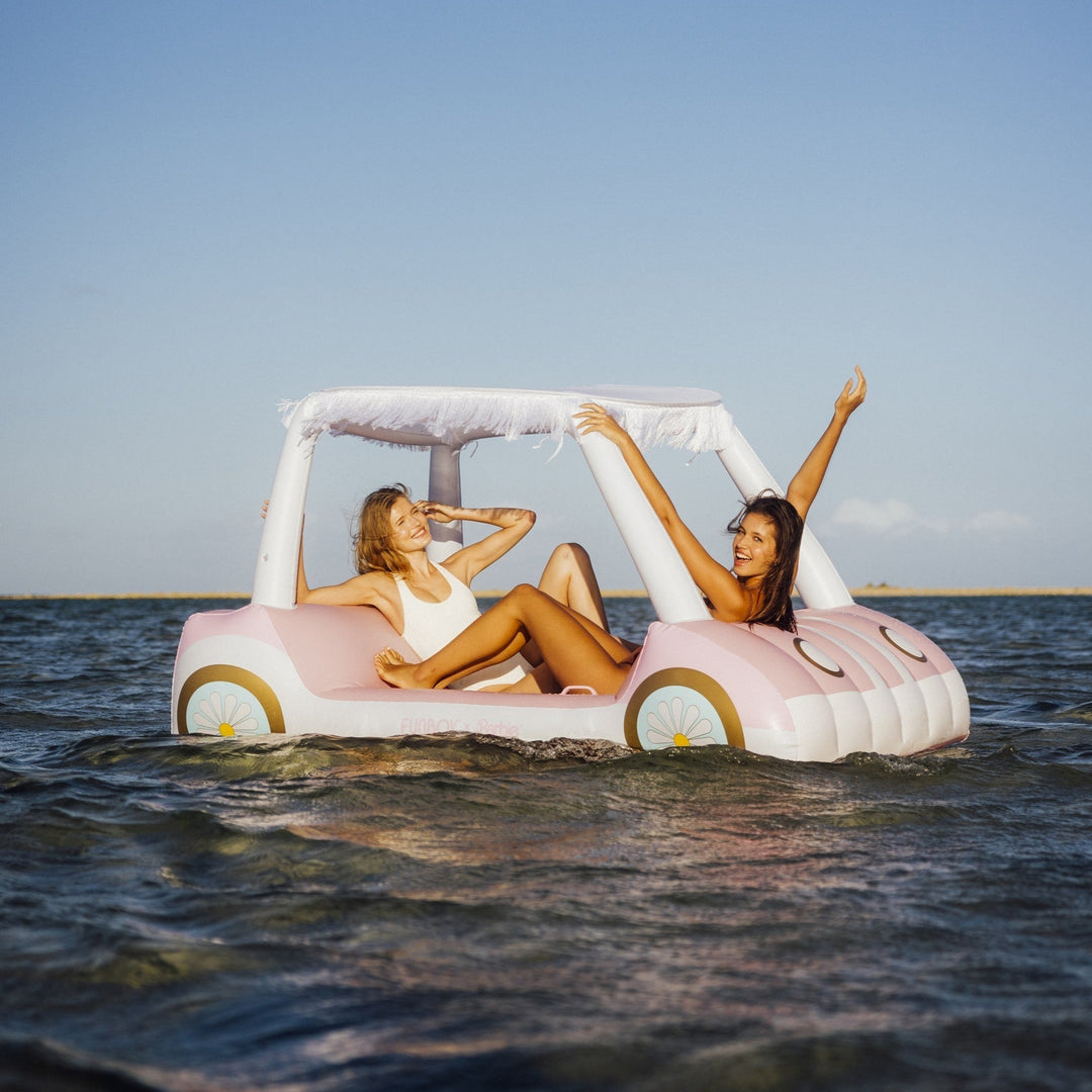 FUNBOY X MALIBU BARBIE™ GOLF CART POOL FLOAT1