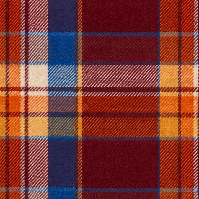 Marlow Plaid Flannel Dog Collar