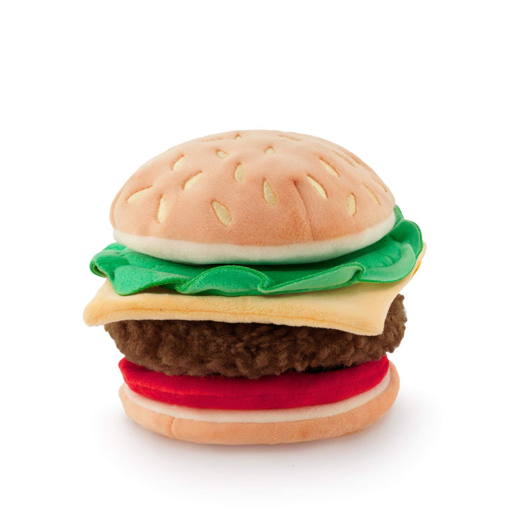 Cheeseburger Interactive Snuffle Dog Toy - Bonjour Fête 