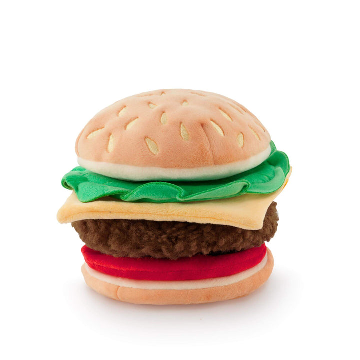 Cheeseburger Interactive Snuffle Dog Toy - Bonjour Fête 